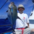 ジギングで釣れたガーラ