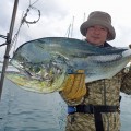 mahimahi fishig in okinawa japan