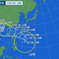 台風18号kompasu
