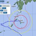 台風6号KHANUN