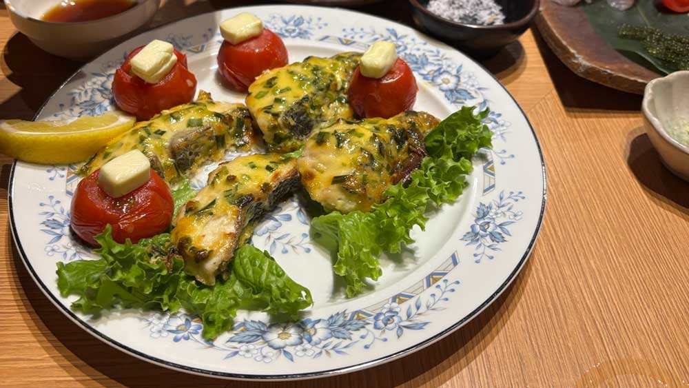 本日釣れたアオチビキのムニエル